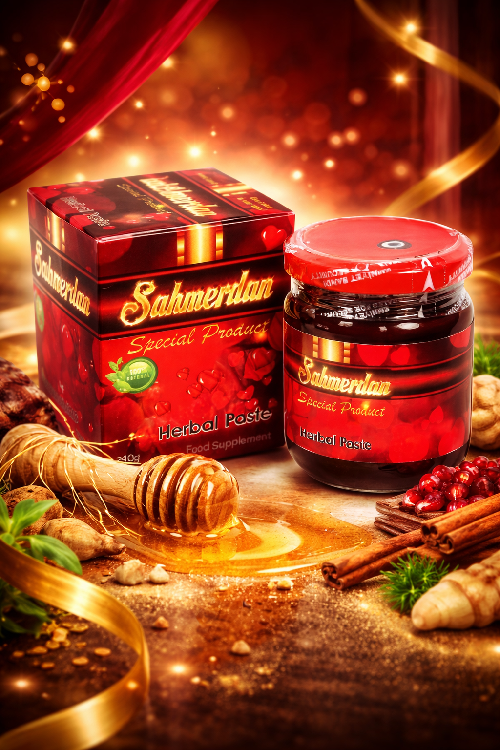 Sahmerdan Herbal Paste – Natürliche Energie & Männer Vitalität